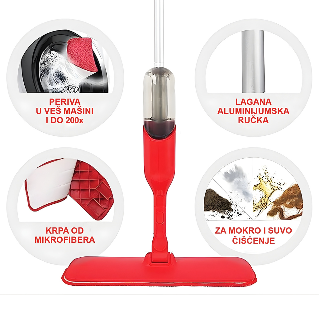 Sprej Mop Infinity Easy Home - sa raspršivačem