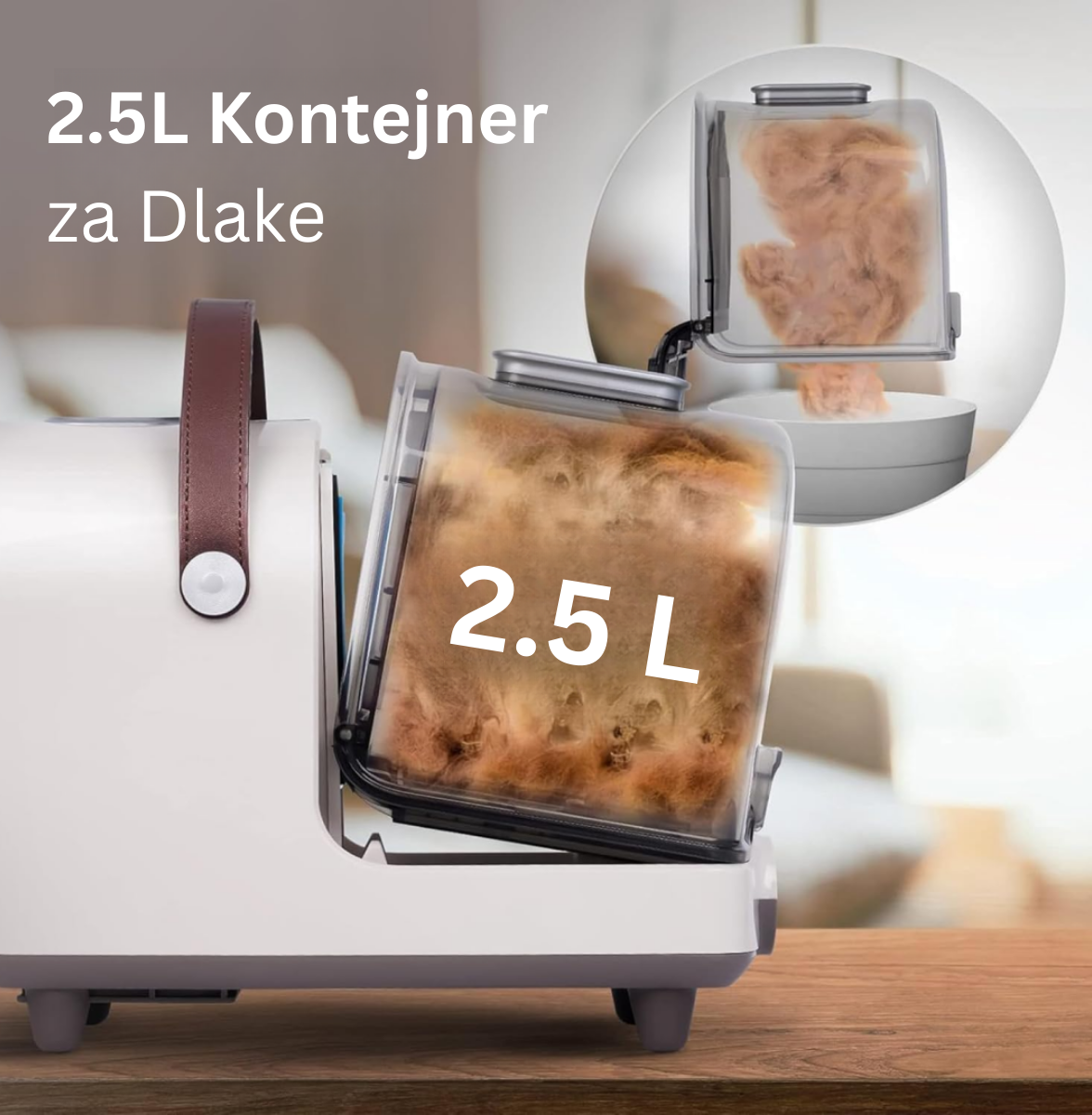 6 u 1 Usisivač za Dotjerivanje i Njegu Kućnih Ljubimaca