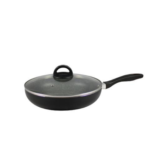 Veliki duboki granitni tiganj 28x6cm